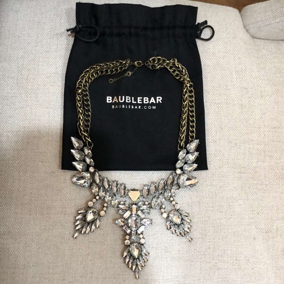BaubleBar Jewelry - Baublebar crystal Bib necklace